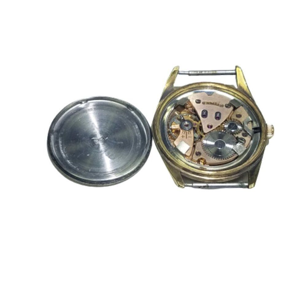 Vintage Gintars 21 Jewels Gold Filled Swiss Watch Metin Yildiz For Parts Repair - Picture 12 of 12